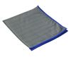 Chiffon microfibre carbone 40x50cm gris/bleu