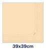 477583 - Serviette papier Tork ivoire 39x39 3 plis colis de 1200
