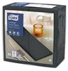 Serviette Tork Linstyle noire pliage 8 les 700