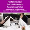 Serviette non tissé Tork Linstyle dinner blanche les 700