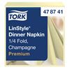 Serviette non tissé Tork Linstyle champagne les 700