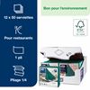 Serviette Tork Linstyle vert chene les 50