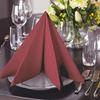 478885 - Serviette Tork Linstyle dinner bordeaux les 700