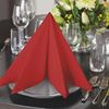 478886 - Serviette Tork Linstyle dinner rouge les 700