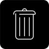 Aimant tri sélectif autres déchets 90x90 mm