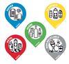 Tri selectif lot de 50 étiquettes 