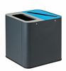 Poubelle tri sélectif Venus 2x12L anthracite