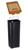 50572 - Couvercle venus biodéchets côté gauche marron + seau