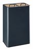 Poubelle tri sélectif Venus signature anthracite 2x40L
