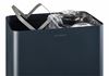 Poubelle tri sélectif Venus signature anthracite 2x40L