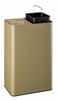 Poubelle tri sélectif Venus signature gris olive 2x40L