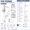 506201 - Seche cheveux hotel prise rasoir 1200 W