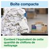 Chiffon non tissé Tork W7 nettoyage blanc