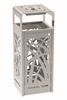 Poubelle extérieure 110L Cybel Extrême anti-nuisibles inox avec cendrier