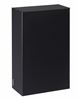 Poubelle murale Rossignol 10 L noire etrier