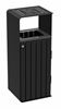 Poubelle de tri sélectif Artri Alu calibrée 110L autres déchets