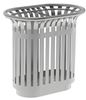 51818 - Poubelle tri sélectif extérieur Tulipe extrême 2x60L inox 304