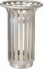 51826 - Poubelle Tulipe extrême 60L inox 316 qualité marine