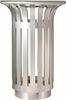 51826 - Poubelle Tulipe extrême 60L inox 316 qualité marine