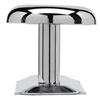 Patere 2 tete ronde chrome
