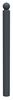 Potelet boule 90mm anthracite