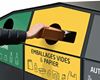 Poubelle caréné trirok 3x120L