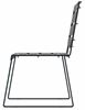 Banc en metal antracite 