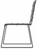 Banc en metal noir