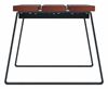 Banquette a fixer bois et anthracite