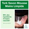 Savon mousse limpide Tork S4 6X1L