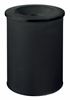 Poubelle anti-feu 30L noir neo