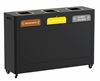 Poubelle tri sélectif Trimouv 1x30L + 2x40L