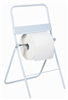 Dérouleur bobine papier sur pied blanc