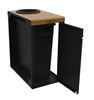 Poubelle de tri selectif 65L Alitri marron