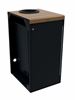 Poubelle de tri selectif 110L Alitri marron
