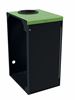 Poubelle de tri selectif 110L Alitri vert 