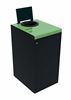 Poubelle de tri selectif 110L Alitri vert 