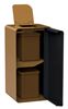 54255 - Poubelle de tri sélectif 2X10L biodéchets Cubatri