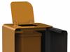 54255 - Poubelle de tri sélectif 2X10L biodéchets Cubatri