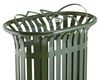 54520 - Poubelle tri sélectif extérieur Tulipe 2x60L vert olive