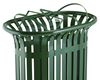 54521 - Poubelle tri sélectif extérieur Tulipe 2x60L vert mousse