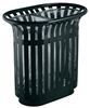 54523 - Poubelle tri sélectif extérieur Tulipe 2x60L anthracite