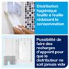 Distributeur essuie main Tork H2 blanc
