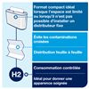 Distributeur essuie main Tork portable H2 blanc