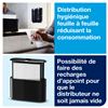 Distributeur essuie main Tork portable H2 noir