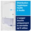 Distributeur essuie main Tork H3 blanc