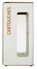 Poubelle de tri sélectif vigipirate 90L cartouches cubatri blanc