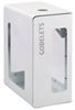 Poubelle de tri sélectif vigipirate 90L gobelets cubatri blanc