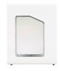 Poubelle de tri sélectif vigipirate 90L gobelets cubatri blanc