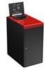 Poubelle de tri selectif 65L Alitri rouge